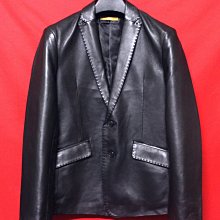 【嚴選名品】日本品牌SOUK   頂級型男山羊皮立領俐落騎士皮衣  真皮 歷史價格詳細信息