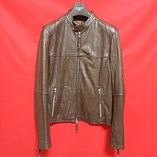 【嚴選名品】日本品牌SOUK   頂級型男山羊皮立領俐落騎士皮衣  真皮 歷史價格詳細信息