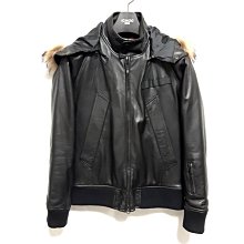 【激安日貨】日本品牌GOSTAR DE FUGA 高檔羽絨窄版柔軟羊皮連帽保暖皮衣真皮 歷史價格詳細信息