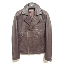 【型男逸品】日本品牌MICHEL KLEIN 頂級窄版立領俐落型男柔軟羊皮騎士皮衣 真皮 歷史價格詳細信息
