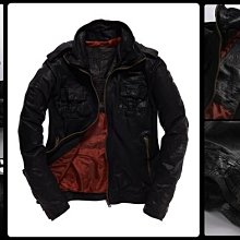 英國 極度乾燥 superdry Brad Bomber leather jacket 真皮 皮衣 夾克 外套 縮口 合身 紅內裡 灰色SM號 歷史價格詳細信息