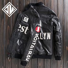 【MIX型男會社】超帥歐美男裝 JM 海寧新款真皮皮衣男棒球服時尚機車夾克植鞣綿羊皮短款修身外套薄 價格比較,價格查詢,歷史價格詳細信息