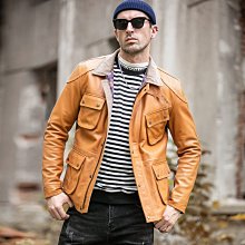 美式工裝皮夾克休閒男裝上衣棒球服外套男 夾克外套男 正韩麂皮外套 歷史價格詳細信息