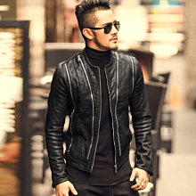 秋季新款皮衣男潮流機車外套修身韓版青年皮夾克衣帥氣秋冬翻領杉 歷史價格詳細信息