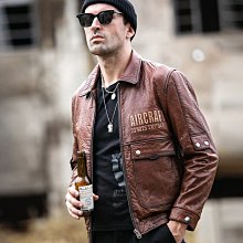 秋裝新款皮衣男休閑外套皮夾克韓版男士夾克薄款 皮外套 皮衣外套 外套男 飛行外套 防風外套 短版外套 秋天-時尚男裝 歷史價格詳細信息