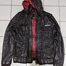 極度乾燥 superdry Scrambler leather jacket 高價款 野牛皮 騎士 真皮 皮衣 外套 黑SML現貨 lewis schott 歷史價格詳細信息