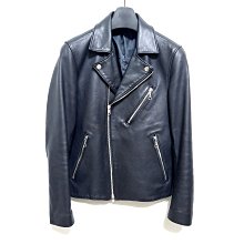 【激安日貨】日本名牌COMME CA DU MODE MEN ~ 英倫雙排扣小羊皮短大衣~ (新品)尺寸:M 歷史價格詳細信息