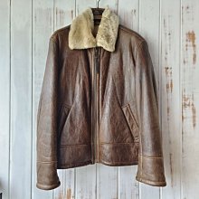 Marlboro Classics MCS 萬寶路早期絕版稀有義大利製秋冬綠褐色皮領經典美式休閒風獵裝外套L號(1114) 歷史價格詳細信息