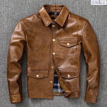 【熱賣精選】真皮皮衣男頭層牛皮立領皮夾克男士真皮外套秋冬新款機車單皮休閒帥氣男裝 歷史價格詳細信息