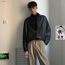 秋季皮夾克男痞帥韓版緊身茄克衫頭層牛皮外套高檔真皮皮衣男-毛毛男裝 歷史價格詳細信息