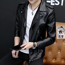 韓版夾克外套衣大碼帥氣男士潮流外套男春秋新款春季牛仔-時尚男裝 歷史價格詳細信息