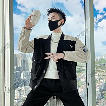 新款工裝夾克男士痞帥外套男裝男生大碼春秋潮牌加棉加厚沖鋒衣男 歷史價格詳細信息