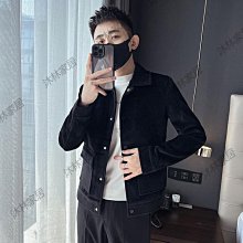 秋冬季水貂絨夾克男短版毛呢外套男裝翻領風衣潮流青年毛呢大衣男-时尚男装 歷史價格詳細信息