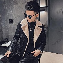 精神小伙皮衣男士外套2022新款秋冬季加絨加厚立領痞帥機車皮夾克-促銷 歷史價格詳細信息