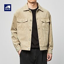 外套男款男燈芯絨夾克衫2023新款春秋季潮流帥氣寬松工裝加棉男裝天天精選 歷史價格詳細信息