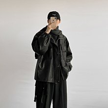 工裝外套男 韓版日系潮流夾克外套 學院風寬鬆百搭連帽防風外套 休閒大尺碼工裝夾克 薄外套天天精選 歷史價格詳細信息