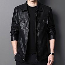 特賣- 皮衣男真皮夾克機車綿羊皮春秋冬季潮流頭層牛皮新款外套 歷史價格詳細信息