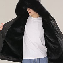 特賣-新款男士中長休閑夾克中青年韓版修身中長風衣連帽外套男 歷史價格詳細信息