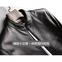 特賣- 頭層鹿皮真皮皮衣男短款翻領中年商務休閑皮夾克外套 歷史價格詳細信息