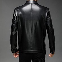 特賣- 冬季男士真皮羽絨服翻領羊羔毛領可脫卸綿羊皮皮夾克保暖外套 歷史價格詳細信息