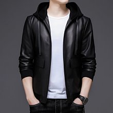 特賣- 真皮皮衣男綿羊皮印花潮男士皮夾克外套男式棒球服 歷史價格詳細信息