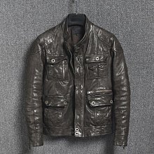 爆款男士外套夾克皮衣男秋冬季新款加絨立領機車休閑百搭男裝-毛毛男裝 歷史價格詳細信息