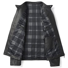 山羊皮皮衣男真皮皮衣中老年爸爸商務休閑海寧春秋冬皮夾克外套A881471 歷史價格詳細信息