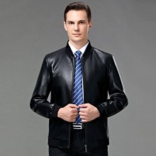 男裝真皮皮衣2023男士皮草皮衣外套都市休閑翻領冬季男中長款皮衣外套潮外套A893734 歷史價格詳細信息