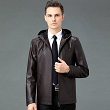 海寧男士皮衣生態真皮皮衣夾克翻領加絨中年綿羊皮中老年商務休閑外套A88513 歷史價格詳細信息