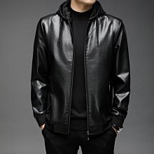 秋冬青中年皮夾克 刷毛舒適透氣休閒皮衣機車服 男機車皮衣夾克 防風外套 棒球外套 秋冬季立領防寒士工裝衣緊-毛毛男裝 歷史價格詳細信息