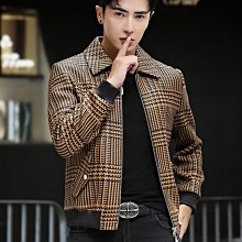 綿羊皮高端中長款真皮衣男新款男士中年商務休閑皮風衣外套A881492 歷史價格詳細信息