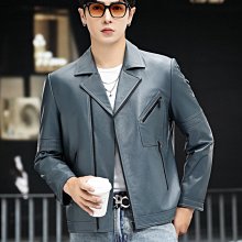 秋季新款皮衣男潮流機車外套修身韓版青年皮夾克衣帥氣秋冬翻領杉 歷史價格詳細信息