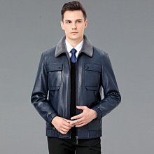 男裝真皮皮衣2023皮衣男士綿羊皮翻領短款商務休閑外套秋冬薄款海寧皮衣爸爸裝外套A88612 歷史價格詳細信息