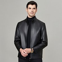 男裝綿羊皮衣外套中年2023新品冬季休閑立領真皮皮衣綿羊皮衣潮外套A893673 歷史價格詳細信息