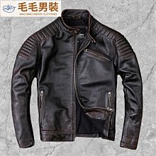 車皮衣男 青PU皮夾克 加絨修身外套 男裝 男生衣著 『小先森』 歷史價格詳細信息