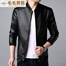 秋冬外套男 男士外套爆款PU皮棉服男士冬季新款潮牌假兩件加厚棉衣潮流連帽外套-港仔男裝 歷史價格詳細信息