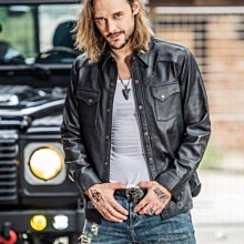 Uglybros男士復古胎牛皮哈雷襯衫摩托車騎行服印第安皮衣-毛毛男裝 歷史價格詳細信息