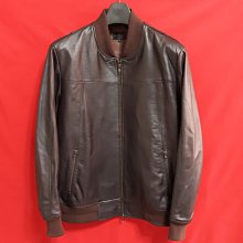 【優惠日貨】日本品牌ABAHOUSE 頂級柔軟小羊皮超簡約素面紳士立領皮衣 真皮 歷史價格詳細信息