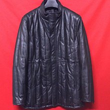 【日貨全面優惠價】日本品牌BANANA  REPUBLIC  高檔頂級型男立領高磅數厚羊皮騎士連帽皮衣  真皮 歷史價格詳細信息