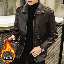 夾克外套男  男生外套  皮夾克男  皮衣男  皮外套男  復古派克服男 寬鬆機車PU皮衣  夾克短版防風外套-時尚男裝 歷史價格詳細信息