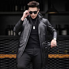 羽絨服男中長款修身韓版加厚保暖青年連帽大毛領冬季時尚外套Z2UK 歷史價格詳細信息