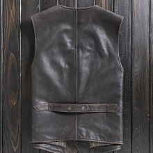 新品 超帥歐美男裝 JM 阿美咔嘰美式復古頭層純牛皮棕色馬甲男士真皮馬甲背心坎肩皮衣潮 可開發票 價格比較,價格查詢,歷史價格詳細信息