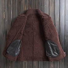 新品 超帥歐美男裝 JM 原生態皮毛一體皮草大衣男士羊毛外套燙印刺綉工藝重工機能潮設計 可開發票 歷史價格詳細信息