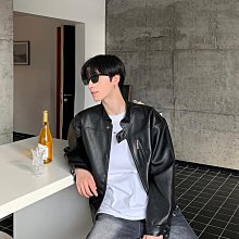 秋季男士復古皮衣 緊身立領 多拉鍊青年外套 朋克機車皮衣夾克 男士立領保暖外套 男皮衣外套 皮夾克男緊身型 休閒外-潮男服飾 歷史價格詳細信息