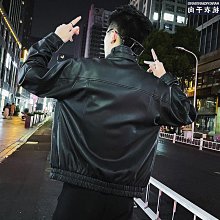 秋季男士潮牌夾克時尚緊身痞帥休閒袋個性青年印花小西裝外套男-毛毛男裝 歷史價格詳細信息