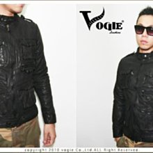 ☆ VOGIE ☆【K19男款】歐美大牌款質感羊皮洗舊感口袋扣環騎士皮衣外套- 情侶款 酒紅色 歷史價格詳細信息