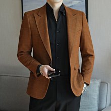 Men’s衣帽間 高質量男性西裝 輕熟風韓版修身男士休閑西服外套 X830斜扣PG9150 30C8 正裝男誘惑 主持人禮服 歷史價格詳細信息