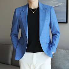 Men’s衣帽間 高質量男性西裝 輕熟風韓版修身男士休閑西服外套 X830斜扣PG9150 30C8 正裝男誘惑 主持人禮服 歷史價格詳細信息