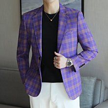 Men’s衣帽間 高質量男性西裝 輕熟風韓版修身男士休閑西服外套 X830斜扣PG9150 30C8 正裝男誘惑 主持人禮服 歷史價格詳細信息
