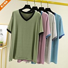 莫代爾夏季短袖T恤男士V領無痕打底背心內穿薄款商務無縫內衣上衣 歷史價格詳細信息